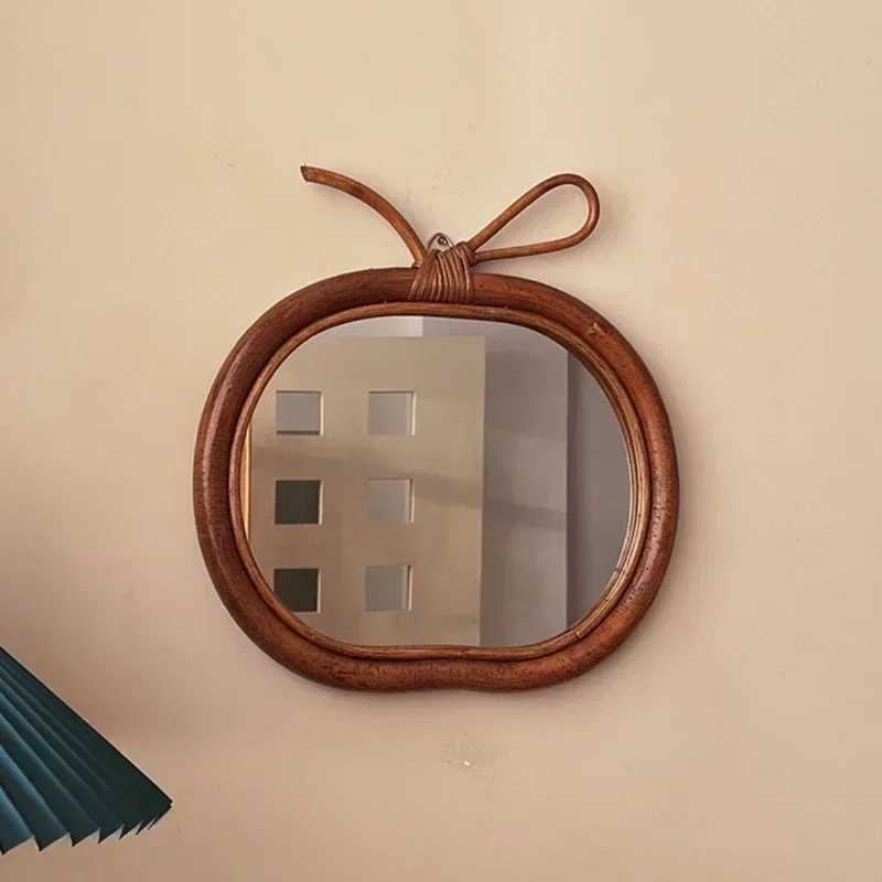 Natural Rattan Round Vanity Mi - Rattan Mirror Round recension och pris
