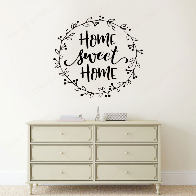 Home Sweet Home Quotes Wall St - Interior Design Quotes recension och pris