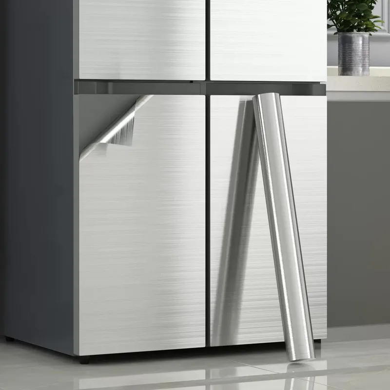 PVC Stainless Brushed Silver R - Interior Design Kitchen recension och pris