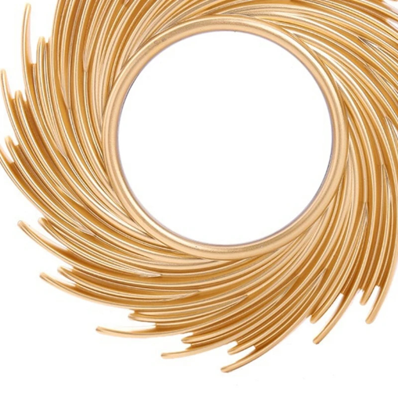 Round Rattan Makeup Mirror,Inn - Rattan Mirror Round recension och pris