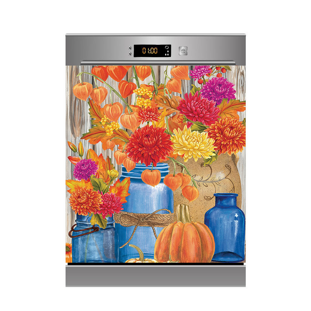 Potted Flower Sticker For Dish - Interior Design Kitchen recension och pris