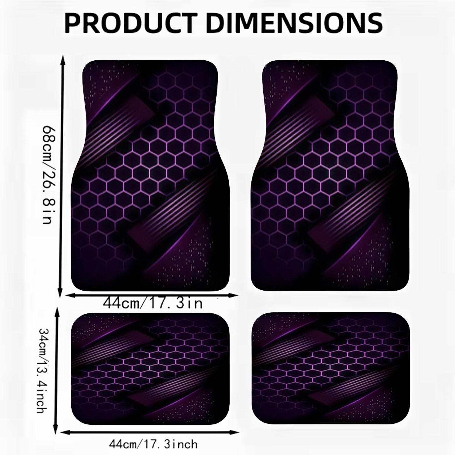 4pcs Polyester Fiber Material  - Interior Design Grid recension och pris