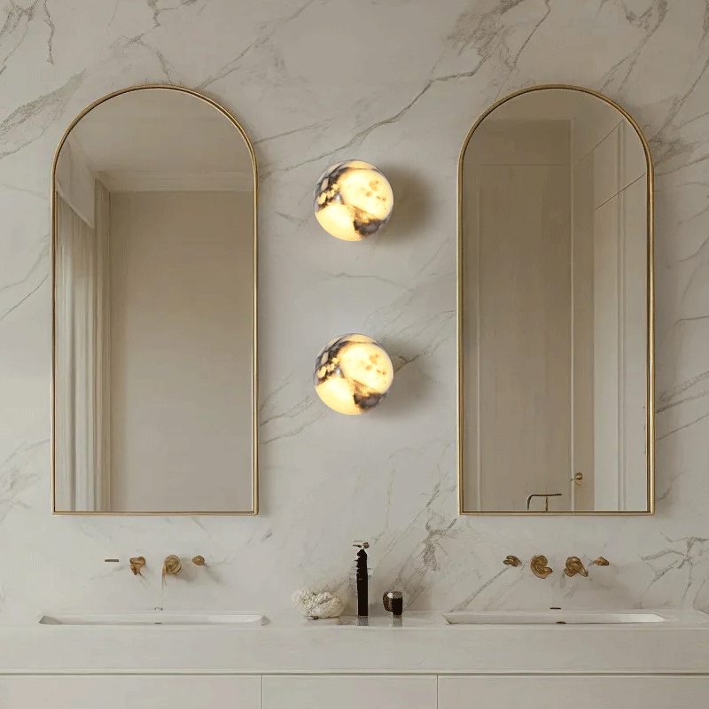 Ball Marble Natural Stone Wall - Interior Design Japandi recension och pris