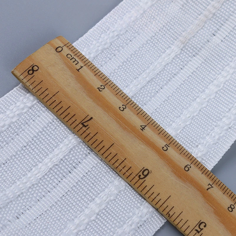 Pull Pleated Tape 10 Meters Cu - Linen Curtain Eyelet recension och pris