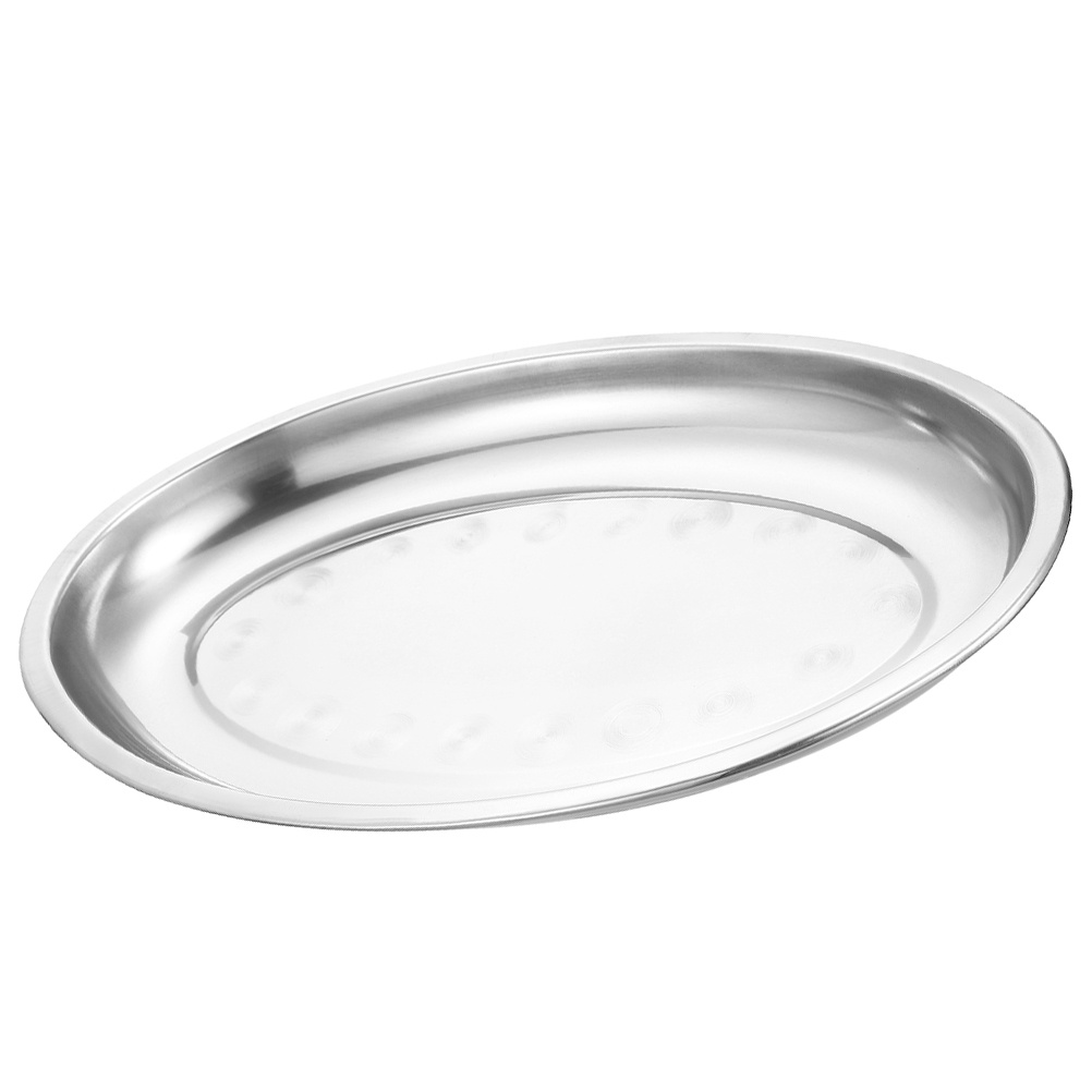 Oval Dinner Plate Stainless St - Travertine Tray Oval recension och pris