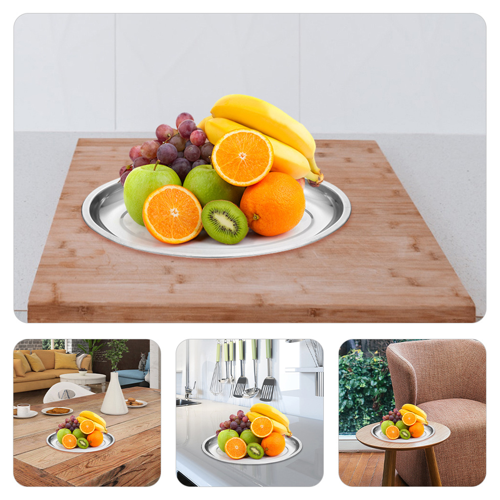 Oval Dinner Plate Stainless St - Travertine Tray Oval recension och pris