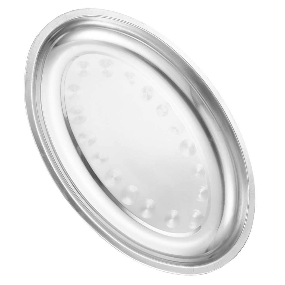 Oval Dinner Plate Stainless St - Travertine Tray Oval recension och pris