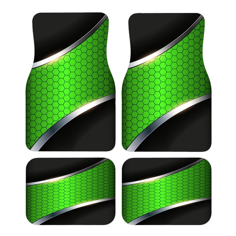 2D 4pcs Car Floor Mats, Materi - Interior Design Grid recension och pris