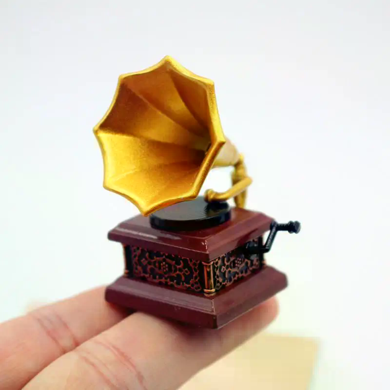Dollhouse Vintage Phonograph M - Interior Design Living Room recension och pris