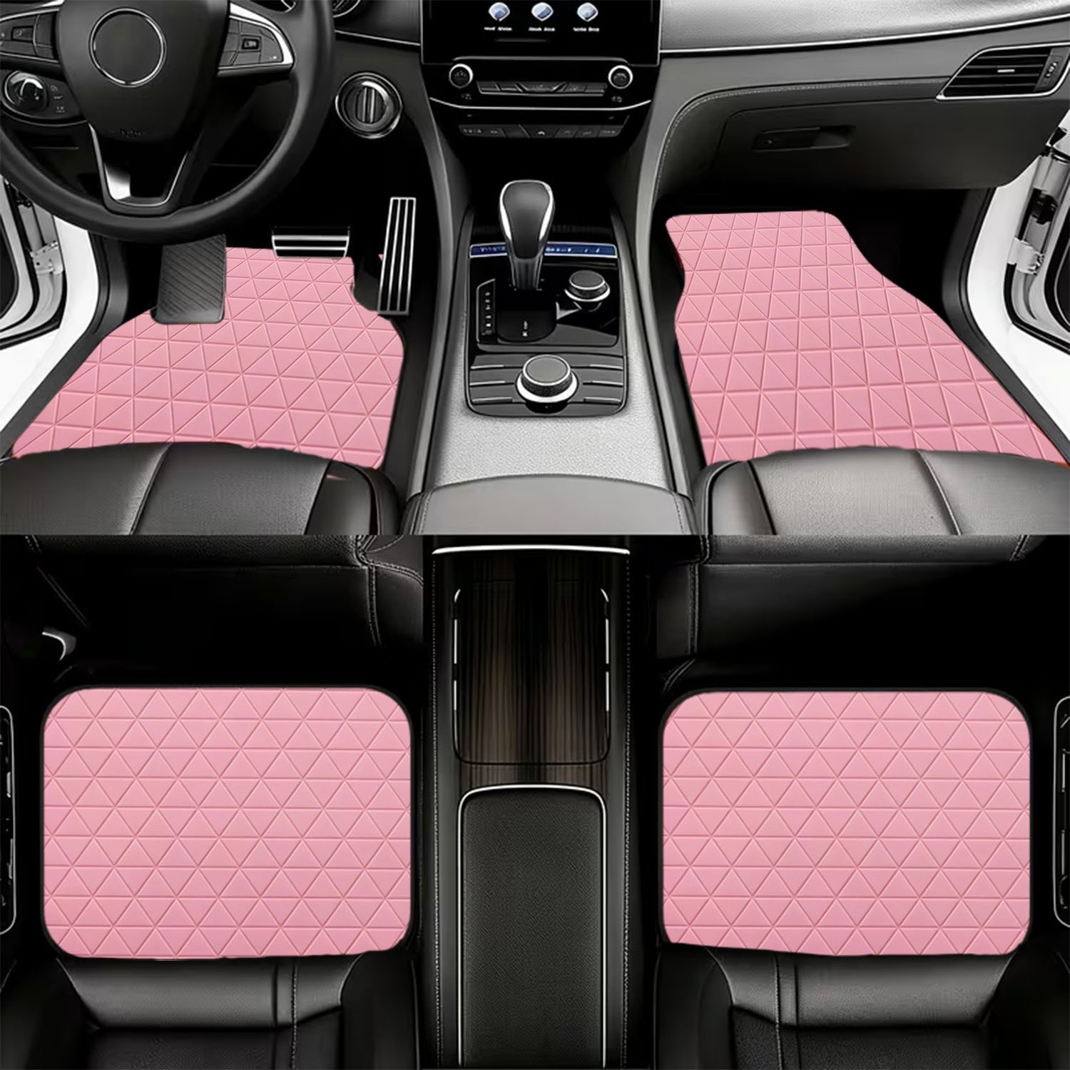 Set Of 4 Car Floor Mats Featur - Interior Design Grid recension och pris