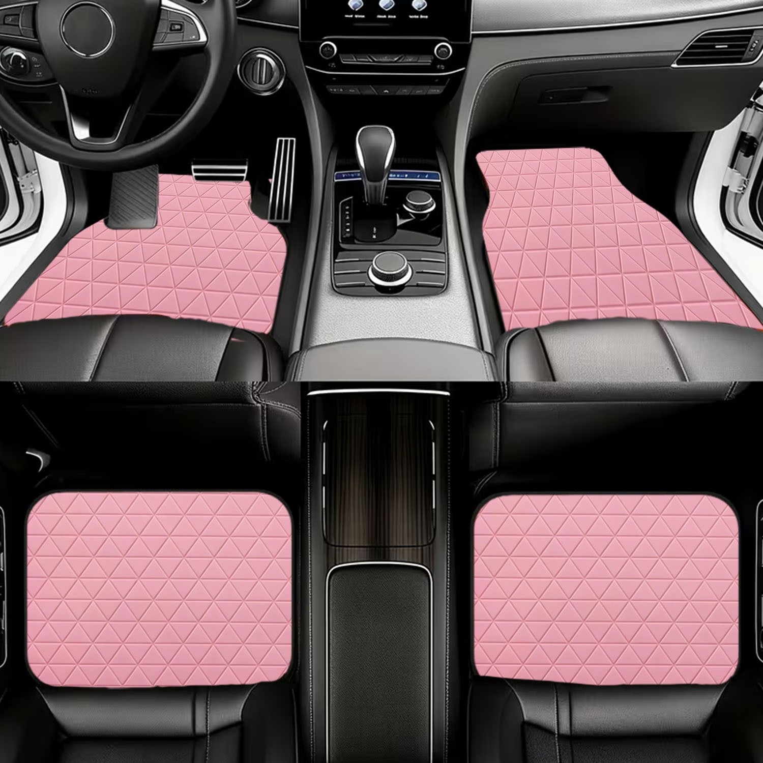 Set Of 4 Car Floor Mats Featur - Interior Design Grid recension och pris