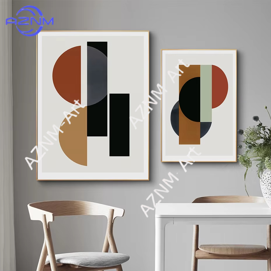 1/2pcs Abstract Geometric Shap - Interior Design Scandinavian recension och pris