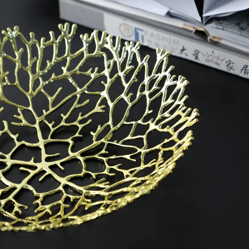Gold Decorative Oval Fruit Bas - Travertine Tray Oval recension och pris