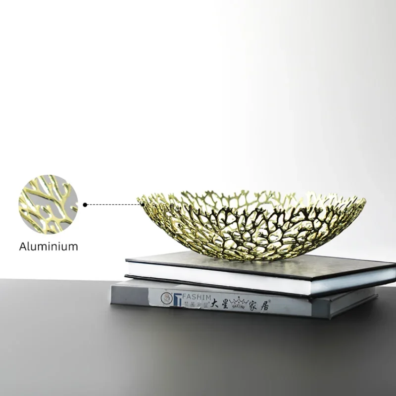 Gold Decorative Oval Fruit Bas - Travertine Tray Oval recension och pris