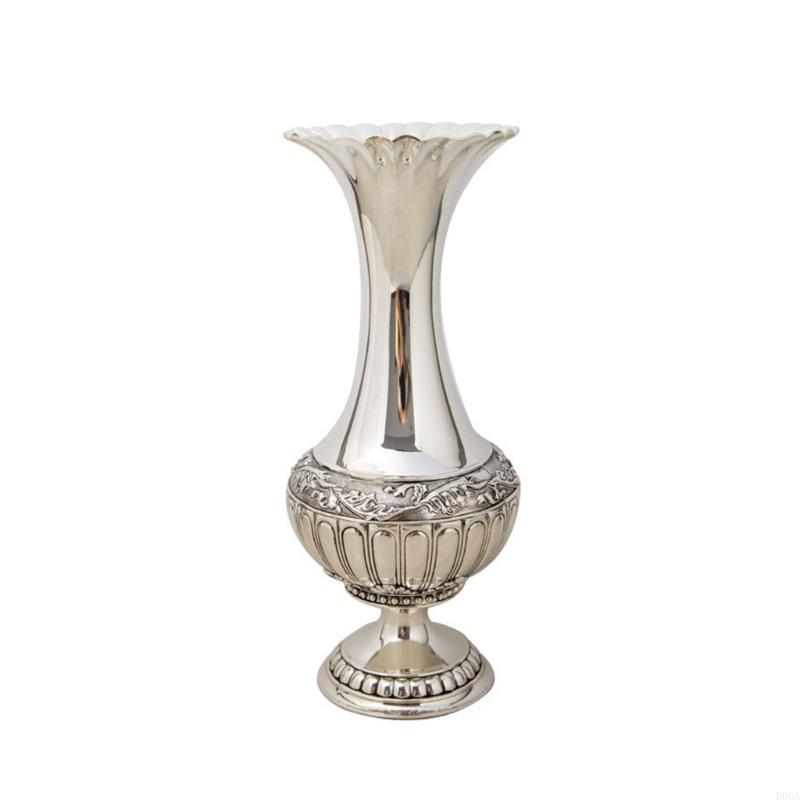 Geometric Embossed Metal Vases - Interior Design Scandinavian recension och pris