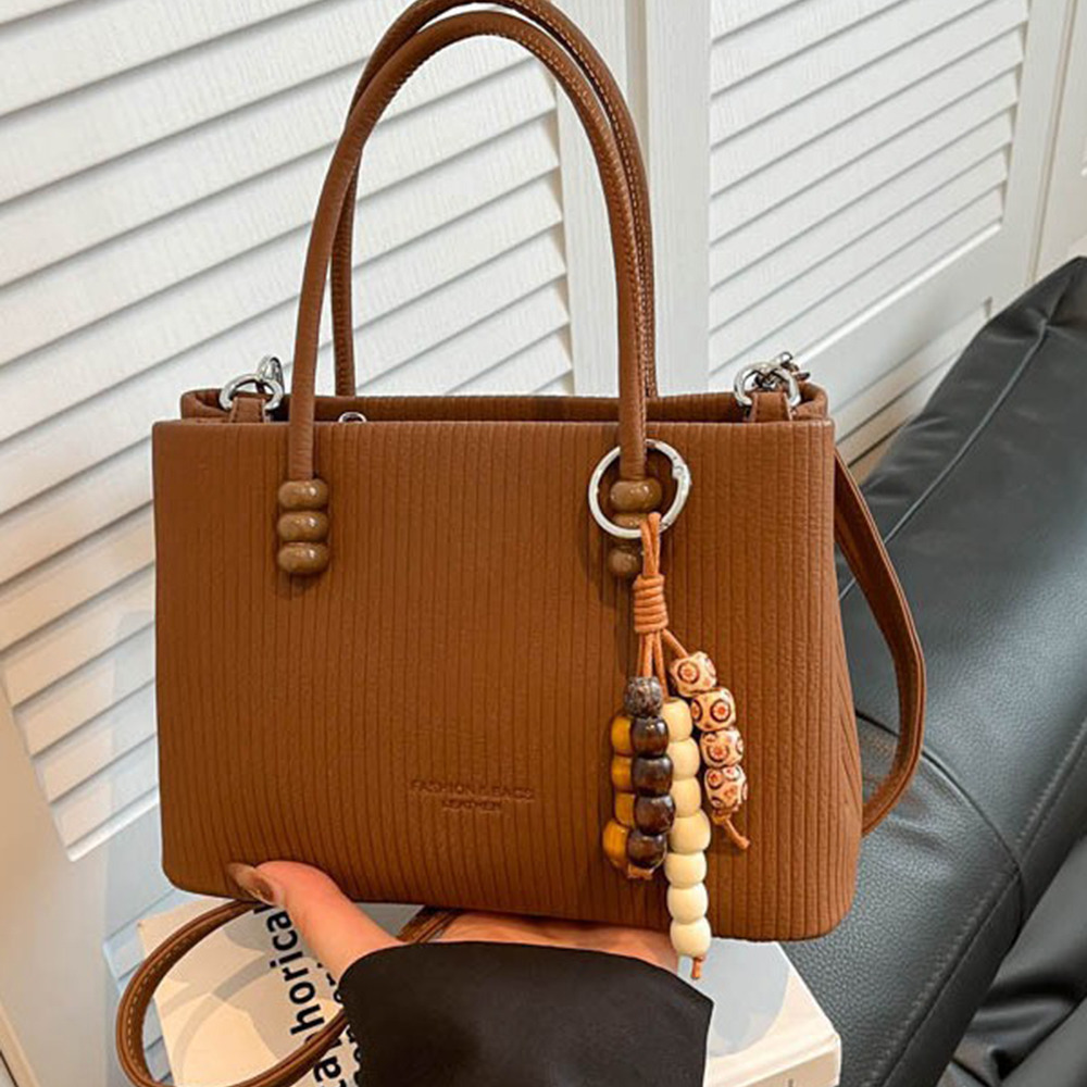 Thin Stripe Pattern PU Leather - Interior Design Vintage Style recension och pris
