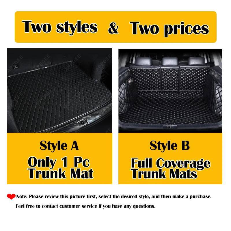 Auto Full Coverage Trunk Mat F - Interior Design Ai recension och pris