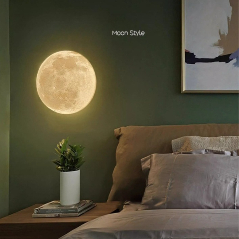 Half circle lunar ceiling ligh - Interior Design Japandi recension och pris