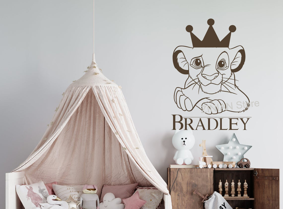 Personalized Kids Name The Lio - Interior Design Quotes recension och pris