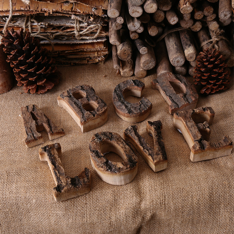 Wooden Letters Home Decor Alph - Interior Design Quotes recension och pris