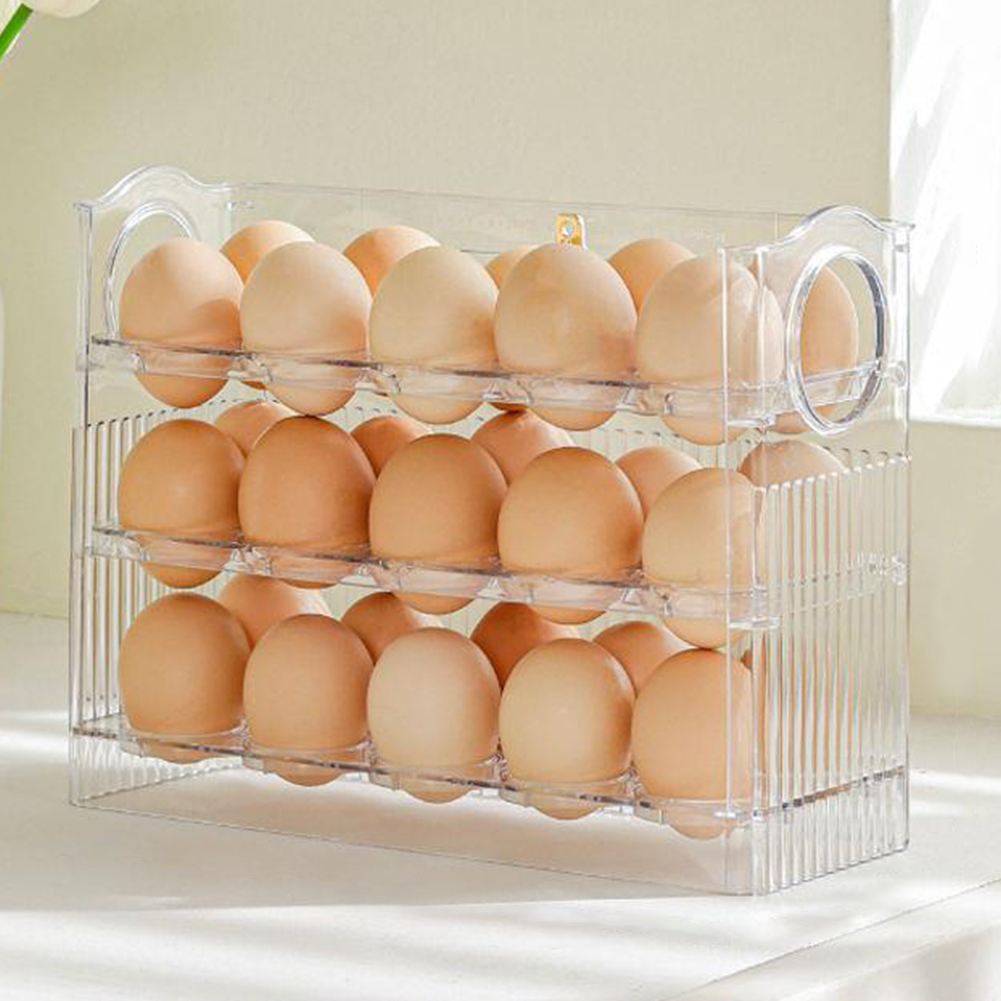 30 Grids Egg Storage Box Chick - Rattan Tray Handle recension och pris