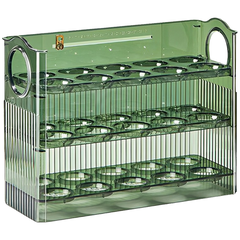 30 Grids Egg Storage Box Chick - Rattan Tray Handle recension och pris