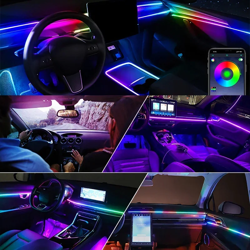 6 in 1 Exclusive Car LED Inter - Interior Design Apps recension och pris