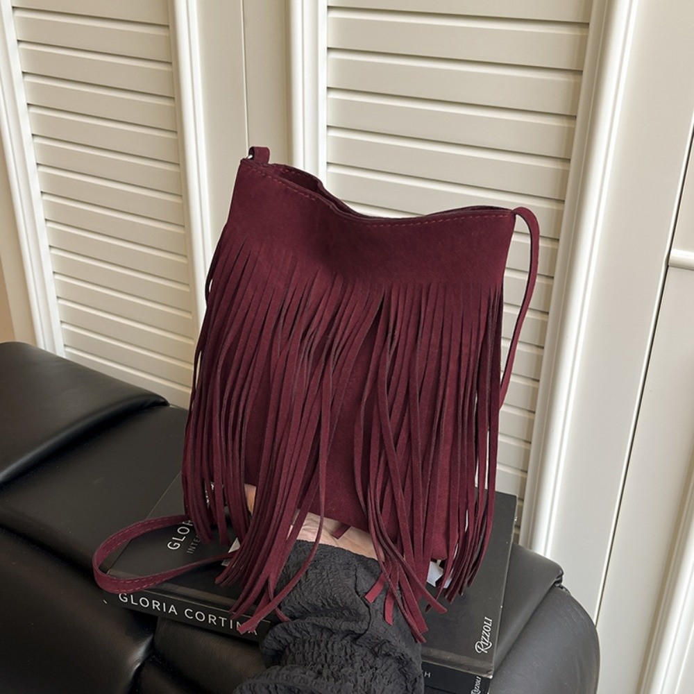 Retro Tassel Saddle Bag Vintag - Interior Design Vintage Style recension och pris