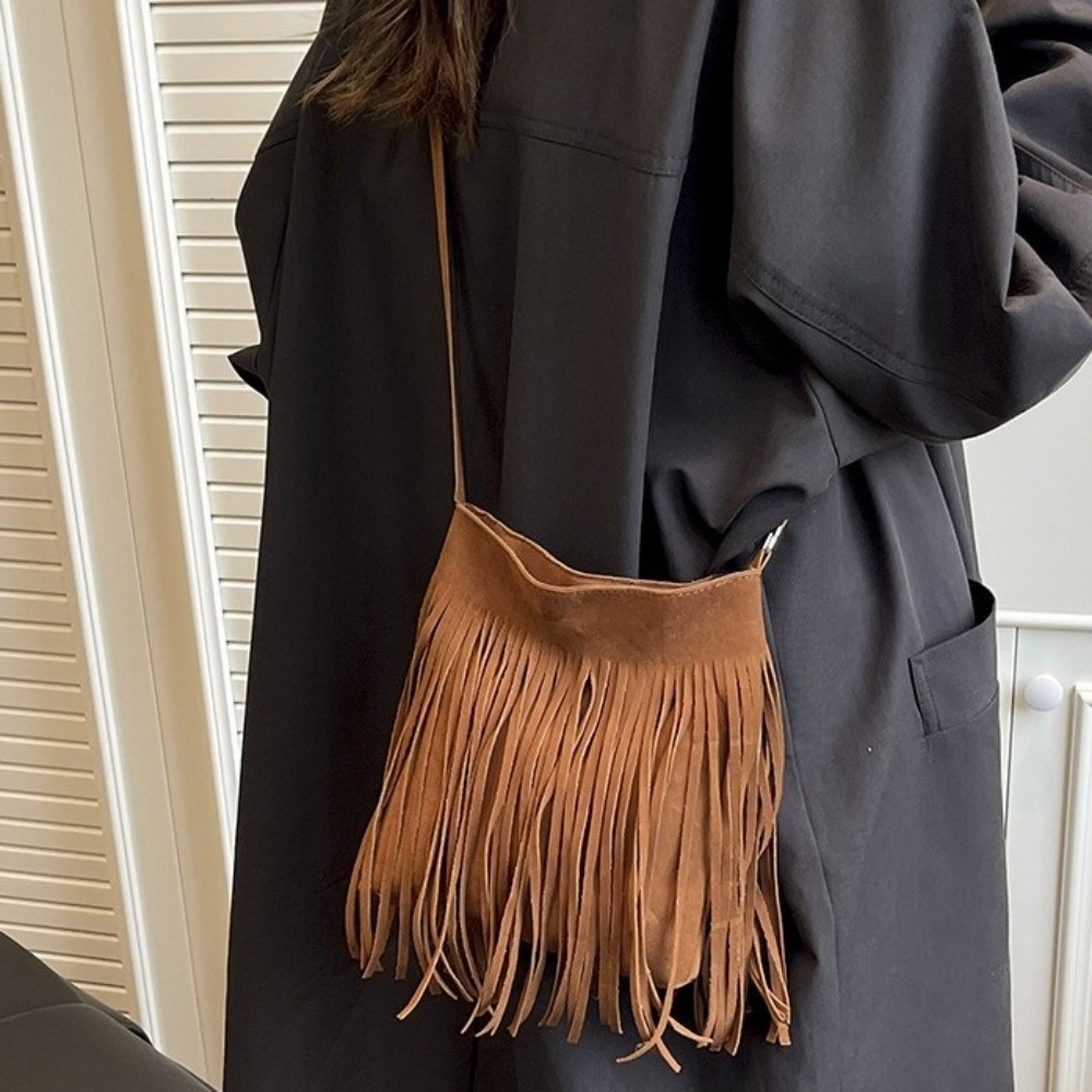 Retro Tassel Saddle Bag Vintag - Interior Design Vintage Style recension och pris