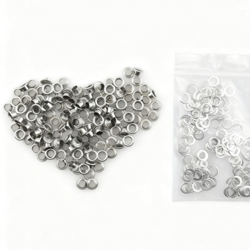 86pcs 6mm stainless steel eyel - Linen Curtain Eyelet recension och pris