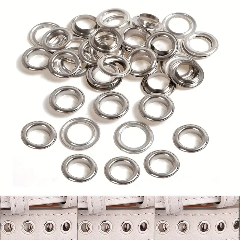 86pcs 6mm stainless steel eyel - Linen Curtain Eyelet recension och pris