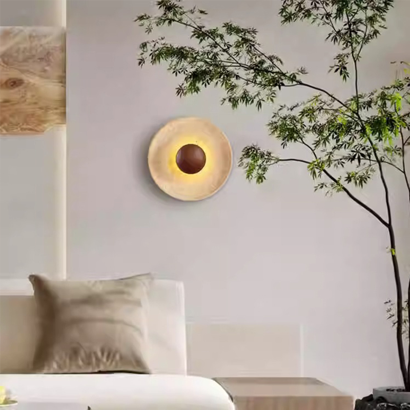 Mdoern Natural Stone Wall Ligh - Interior Design Japandi recension och pris