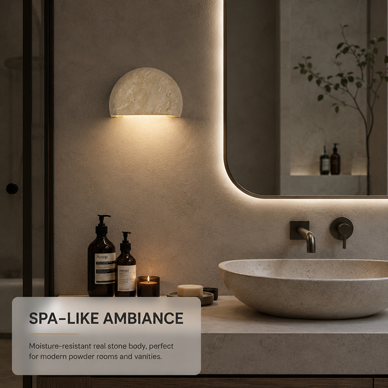 Wabi Sabi Natural Travertine W - Interior Design Japandi recension och pris