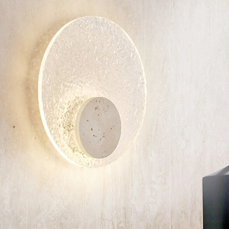 Modern Circular Acrylic Wall L - Interior Design Japandi recension och pris