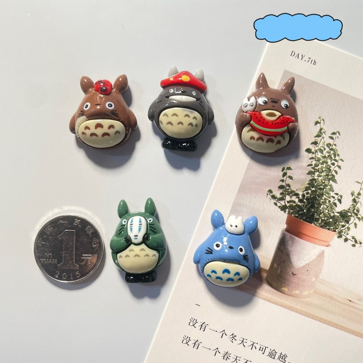 Totoro Anime Resin Fridge Magn - Interior Design Kitchen recension och pris