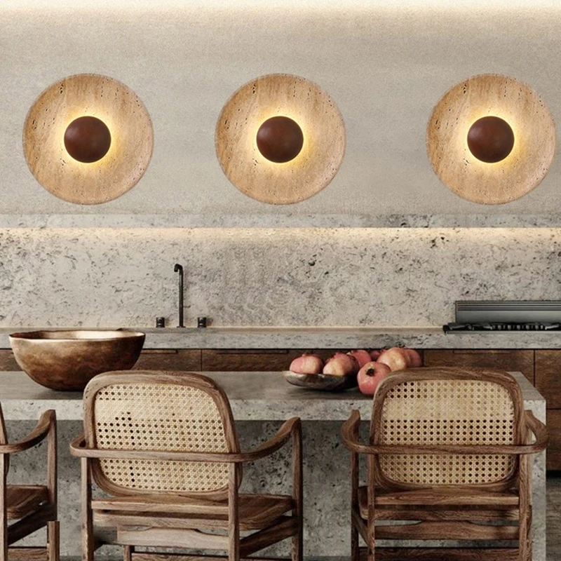 Modern Natural Stone Wall Ligh - Interior Design Japandi recension och pris