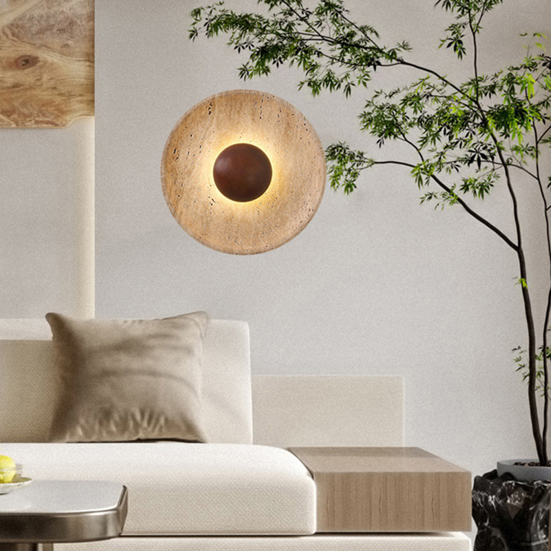 Modern Natural Stone Wall Ligh - Interior Design Japandi recension och pris