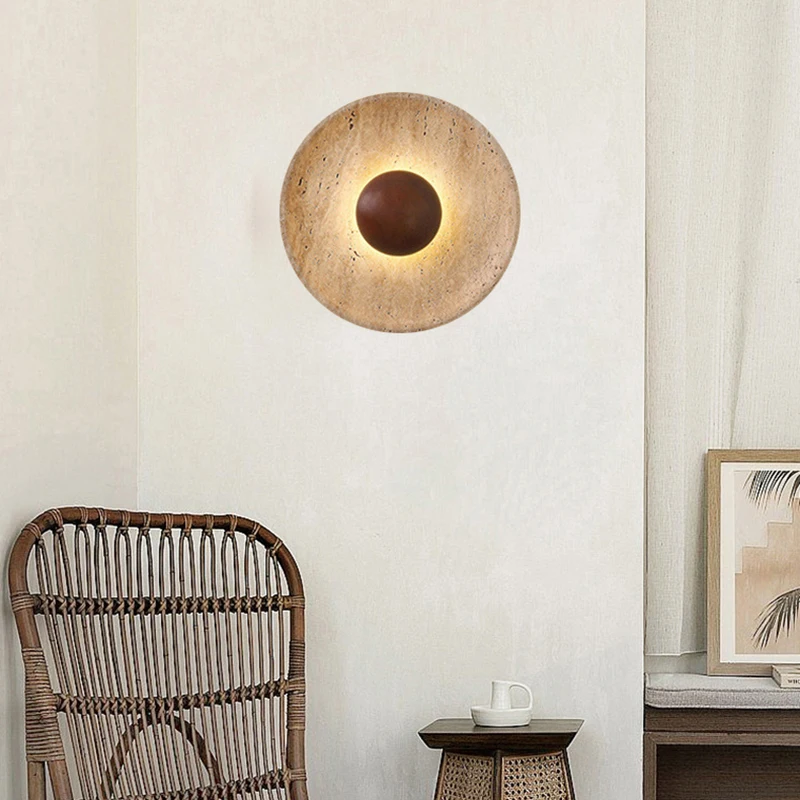 Modern Natural Stone Wall Ligh - Interior Design Japandi recension och pris